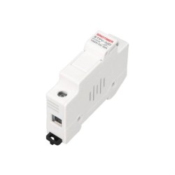 Soclu siguranta fuzibila DC SINOTIMER STPV-32D, 32A, 1000V DC, cartus 10x38 mm, pentru sisteme fotovoltaice